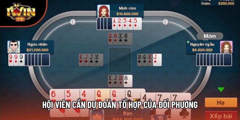 Hội viên cần dự đoán tổ hợp của đối phương