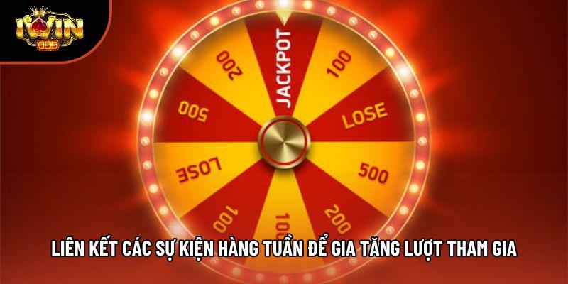 Liên kết các sự kiện hàng tuần để gia tăng lượt tham gia Liên kết các sự kiện hàng tuần để gia tăng lượt tham gia