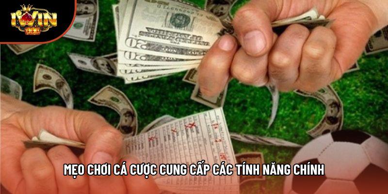Mẹo chơi cá cược cung cấp các tính năng chính