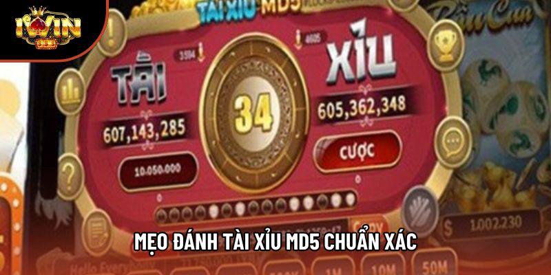 Mẹo đánh tài xỉu MD5 chuẩn xác