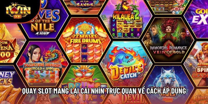 Quay slot mang lại cái nhìn trực quan về cách áp dụng Quay slot mang lại cái nhìn trực quan về cách áp dụng