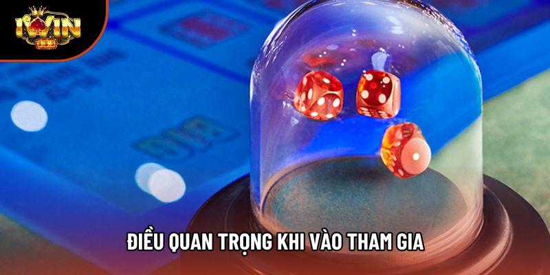 Điều quan trọng khi vào tham gia Điều quan trọng khi vào tham gia