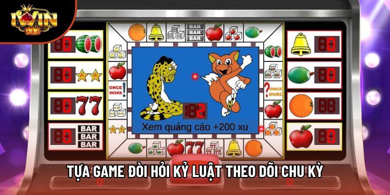 Tựa game đòi hỏi kỷ luật theo dõi chu kỳ